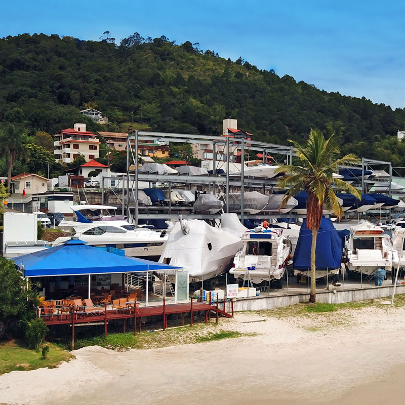 Estrutura da Marina Blue Fox